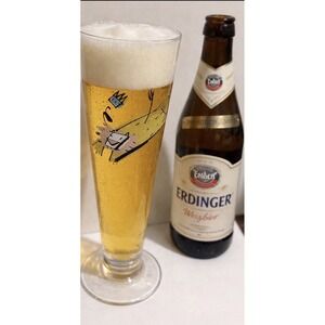 Rare Vintage Ritzenhoff Pilsner Glass - Stefanie Clemen (1998)